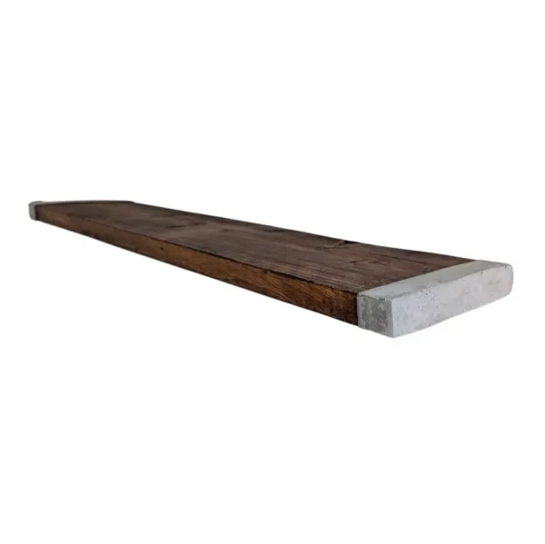 Wandplank beton en hout